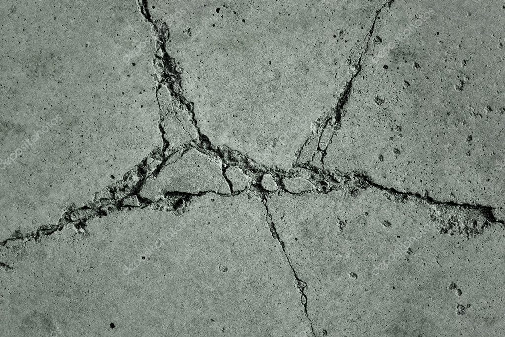 Sanierung eines Risses in der Bodenplatte